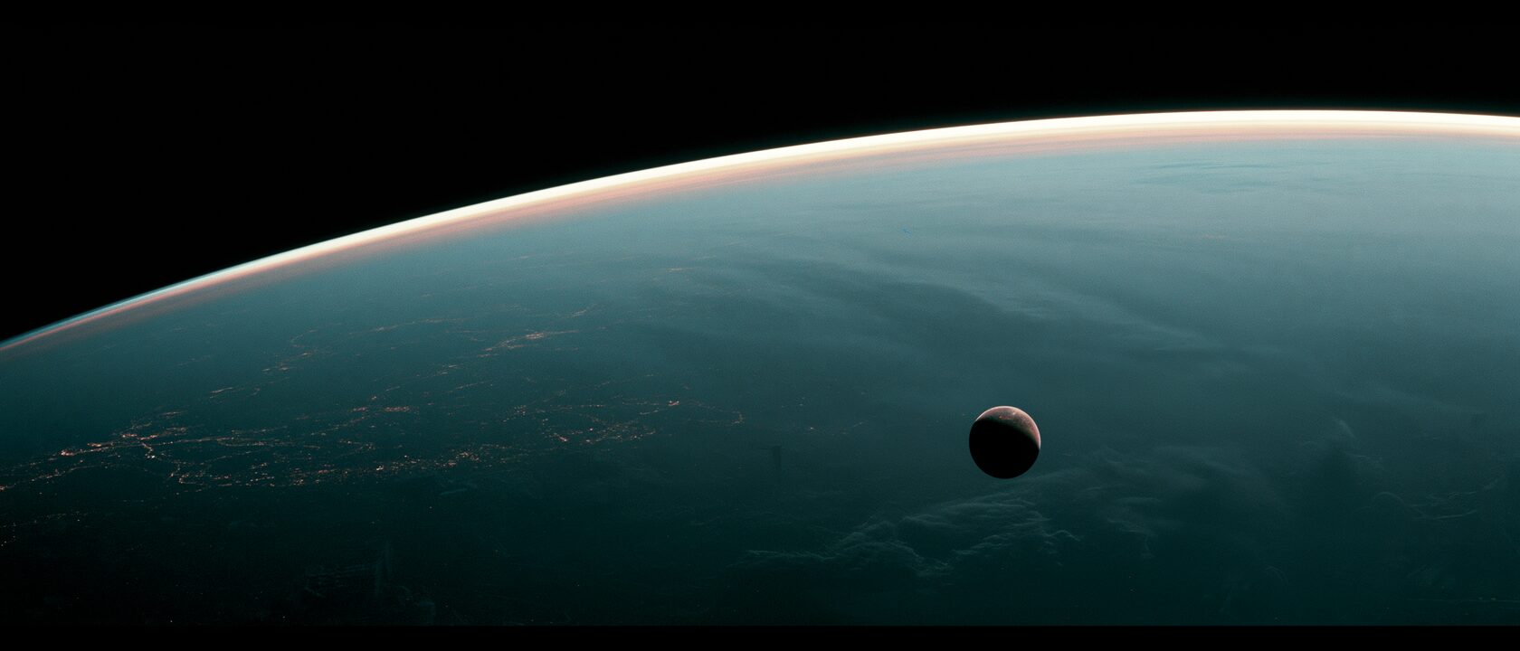 A world turning in the dark