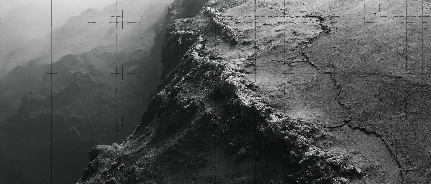 Orbital survey plate of an asteroid mining body