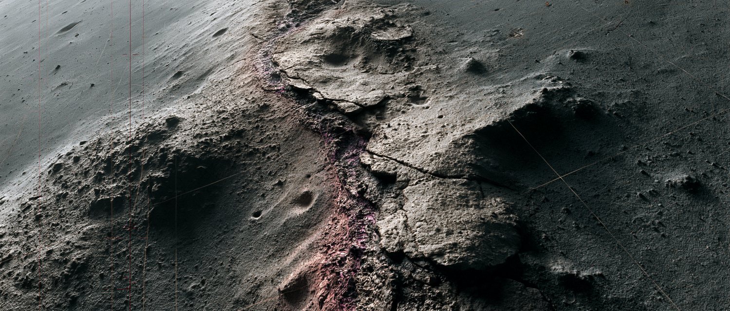 Orbital survey plate of an asteroid mining body